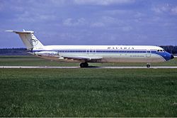 BAC 1-11-500 der Bavaria Fluggesellschaft