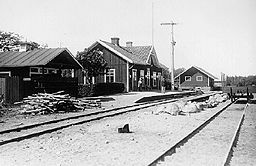 Byholma station 1922