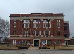 Das Harmon County Courthouse ist einer von vier Einträgen des Countys im NRHP.