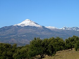 De Lalla Khedidja, de hoogste berg van de Kleine Atlas