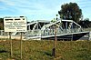 The Maurzyce Bridge as seen from a new bridge built slightly downstream.