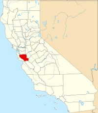 Location in the state of California