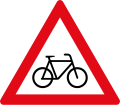 Cyclists ahead