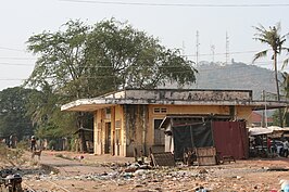 Treinstation van Sisophon (december 2011)