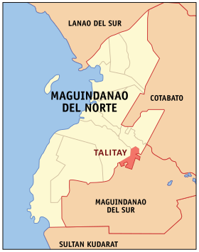 Mapa a pakabirukan ti Talitay