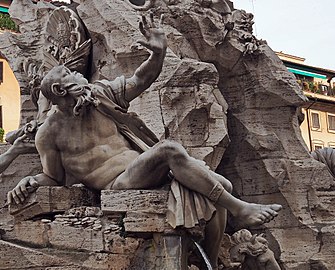 Rio de la Plata, Vierströmebrunnen, Piazza Navona, Rom