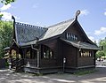 Ventehall for dampskipspassasjerer, tegnet av arkitekt Holm Hansen Munthe og bygd 1883 i Pipervika, Oslo. Foto: Petter Ulleland, 13. juni 2017.