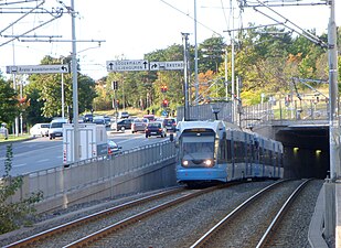 Tunneln till Årstadal.