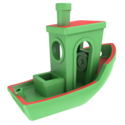 3DBenchy (2015), designed to test 3D printing