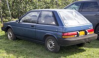 Toyota Tercel EZ 3-door hatchback (US; 1988)