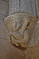 Sculpture dans l'ancienne église d'Oradour-sur-Glane (29 octobre 2011)