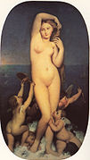 Ingres, Venus Anadiómena