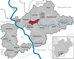 Siegburg – Mappa