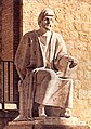 Statue av Ibn Rushd (Averroes), ein muslimsk polyhistor frå dagens Spania.