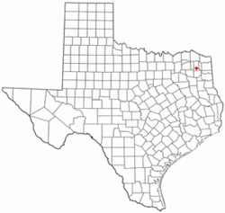 موقعیت Pittsburg, Texas