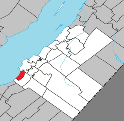 Location within Kamouraska RCM