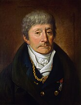 Antonio Salieri, Öl auf Leinwand von Joseph Willibrod Mähler