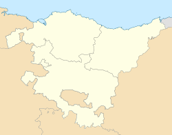 Azkoitia is located in the Basque Country