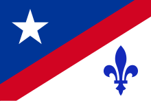 Description de l'image Drapeau Franco-Américain.svg.