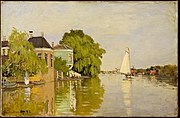 Casas no Achterzaan, 1871, Metropolitan Museum of Art, Nova York