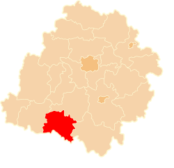 Location within the voivodeship