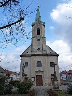 Čehovice, kostel svatého Prokopa