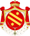 Coat of arms as Prince of Canino and Musignano