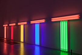 Dan Flavin, Struktura i jasnoća