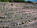 Laberinto de piedra en la isla de Blå Jungfrun (Blue Virgin), Suecia.