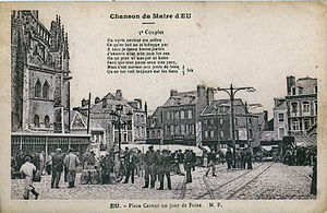 La place Carnot un jour de foire.