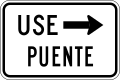 R9-3b (PR) (D) Use bridge (plaque)