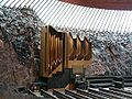 Pipe organ from the balcony