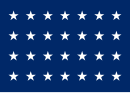 Eleventh US naval jack, 1846-1847