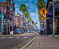 Vista de la Séptima Avenida de Ybor City.