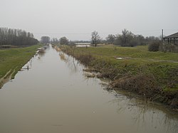 A Sárvíz Sárszentmihály határában