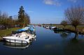 Moorings on Fiddler's Island in the Castle Mill Stream