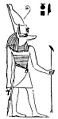 Anubis em Egyptian Mythology and Egyptian Christianity de Samuel Sharpe (1863)