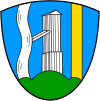 Wappen: li. Schneizlreuth, re. Weißbach an der Alpenstraße vor der Zusammenlegung 1978