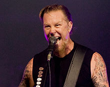 James Hetfield, 15 September 2008.