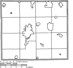 Location of Congress in Wayne County