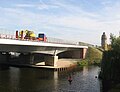 Dahme-Brücke mit Niederlehmer Wasserturm