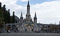 Rosary Basilica, Lourdes, France, 1899.