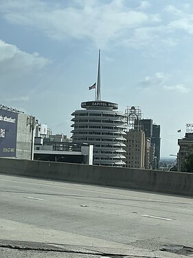 Viewed from the 101 Freeway