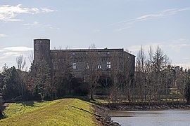 Façade nord du château.