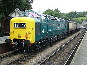 British Rail Class 55.