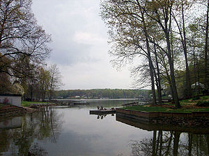 High Rock Lake, Zufluss Abbott’s Creek