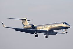 Gulfstream G550 der Windrose Air