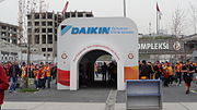 Daikin, sponsor resmi Galatasaray SK; Ali Sami Yen Sports Complex