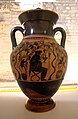 Image 12Dionysus in a vineyard, depicted on an amphora from the late 6th century BC. (from History of wine)