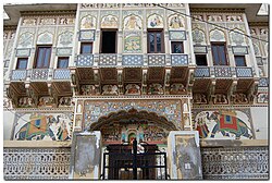 A Haveli in Mandawa, Jhunjhunu district, Rajasthan, India